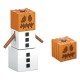 Caja del calendario de adviento Minecraft