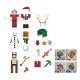 Caja del calendario de adviento Minecraft