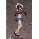 Statue PVC de Kurumi Tokisaki en tenue bleue.