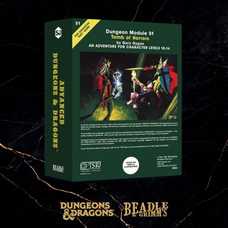 Space Pack du Module Classique Tomb of Horrors avec dés polyédriques