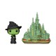 Wicked POP! Town Figura de Vinil Elphaba com a Cidade Esmeralda 9 cm