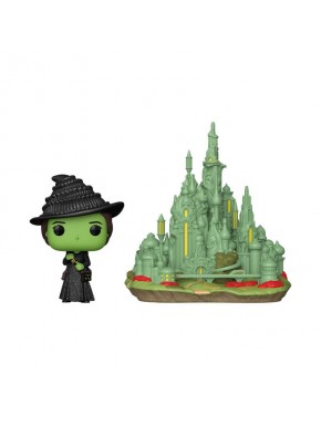 Figura de vinilo Elphaba con la Ciudad Esmeralda