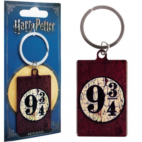 Keychain metal Platform 9 and 3/4 Harry Potter Vintage