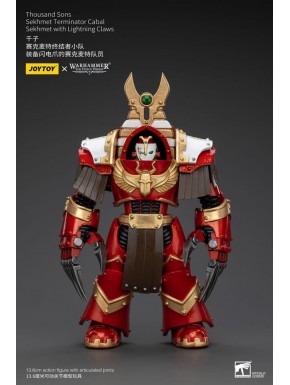 Figura Warhammer Thousand Sons Sekhmet Terminator con Lightning Claws