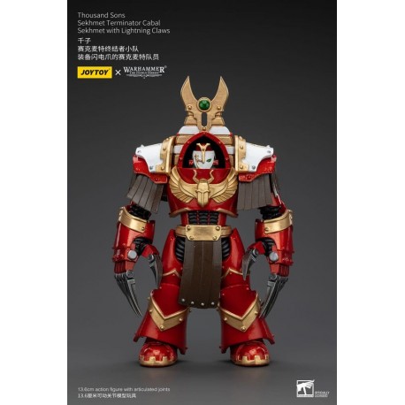 Figura Warhammer Thousand Sons Sekhmet Terminator con Lightning Claws