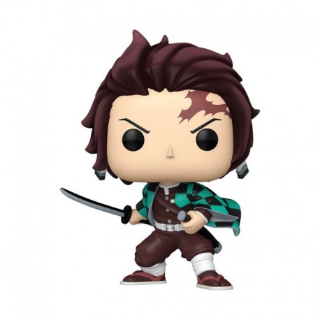 Figurine de Tanjiro de Demon Slayer, vinyle 25 cm