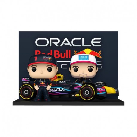 Figura POP! Moment Red Bull Racing Team con coche de carreras