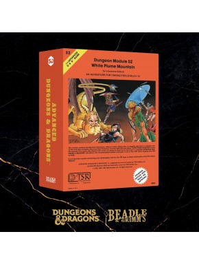Space Pack de Classic Module White Plume Mountain con dados y tarjetas