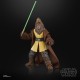 Figura Jedi Master Kelnacca con sable de luz verde.