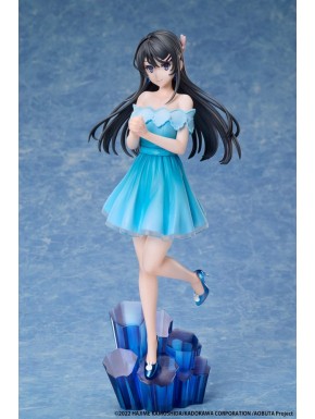 Estatua PMai Sakurajima Jewel Princess azul 27 cm