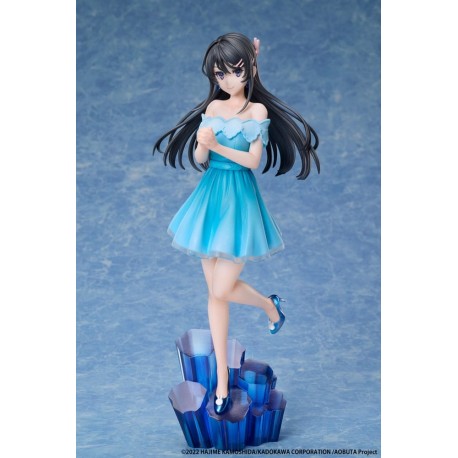 Statuette PMai Sakurajima Jewel Princess bleue 27 cm