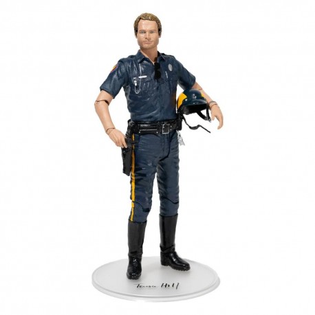 Figura de Terence Hill como Matt Kirby en uniforme de policía