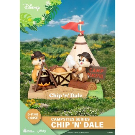 Diorama Campsite Series de Chip y Dale de Disney