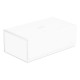 Caixa branca Ultimate Guard Arkhive 800+ aberta com cartas e caixas