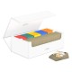 Caixa branca Ultimate Guard Arkhive 800+ aberta com cartas e caixas