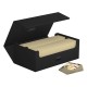 Estojo preto Ultimate Guard Arkhive 800+ aberto