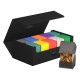 Estojo preto Ultimate Guard Arkhive 800+ aberto