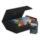 Estojo preto Ultimate Guard Arkhive 800+ aberto