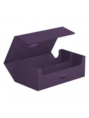 Caja violeta Ultimate Guard Arkhive 800+ abierta.