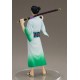 Estatua de Ryuma con kimono verde y espada