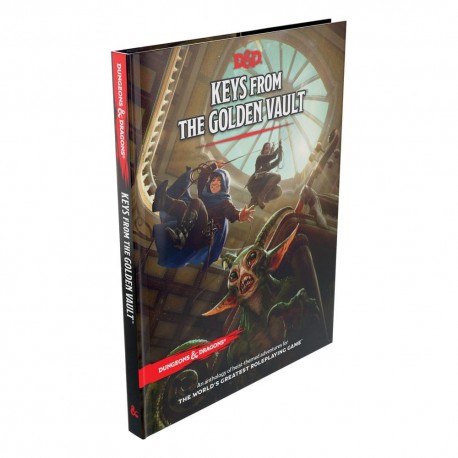 Capa do livro Keys from the Golden Vault de D&D