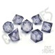 CritStones Conjunto de Dados Liquid Core Orbital Tide com Tinta Prateada