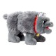Peluche sonoro Dennis el Lobo de Minecraft, 20 cm.