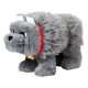 Peluche sonoro Dennis el Lobo de Minecraft, 20 cm.