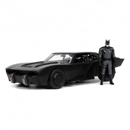 Batmobile de Batman a escala 1/24 con figura de Batman