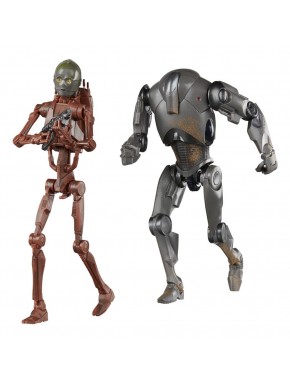 Figurines Star Wars C-3PO et Super Battle Droid
