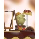 Diorama Sanrio Kandyland Pompompurin con columpio de chocolate