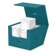 Boîte Ultimate Guard Minthive bleue ouverte avec cartes
