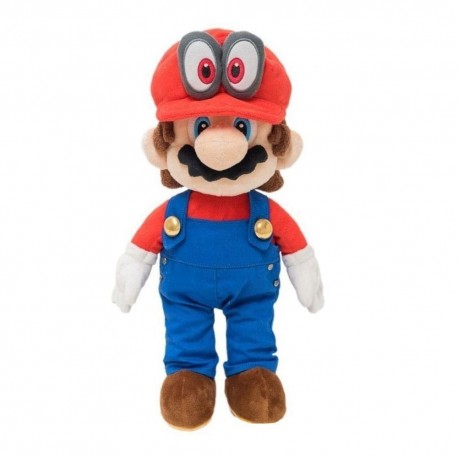 Peluche Premium de Mario de Super Mario Odyssey, 35 cm
