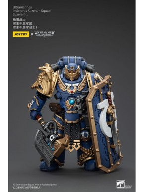 Figura articulada Ultramarines Invictarus de Warhammer