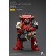 Figura articulada Blood Angels con lanzagranadas de Warhammer.