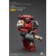 Figura articulada Blood Angels con lanzagranadas de Warhammer.