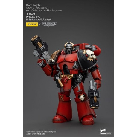 Figura 1/18 Blood Angels Angel's Tears con armas Volkite.