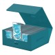 Caixa Ultimate Guard Treasurehive 90+ XenoSkin azul aberta