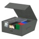Caixa cinza aberta Ultimate Guard Treasurehive.