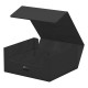 Caja Ultimate Guard Treasurehive 90+ negra abierta.