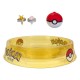 Pack de 2 toupies de combat Pokémon avec Charmander et Poké Ball