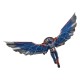 Figurine Captain America avec ailes et bouclier