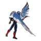 Figurine Captain America avec ailes et bouclier