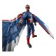 Figurine Captain America avec ailes et bouclier