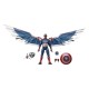 Figurine Captain America avec ailes et bouclier