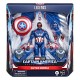 Figurine Captain America avec ailes et bouclier