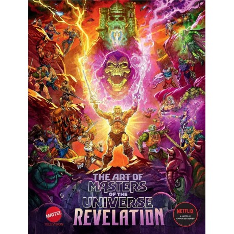 Artbook Masters of the Universe Revelation en inglés