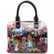 Leather bag Disney Alice in the garden Loungefly