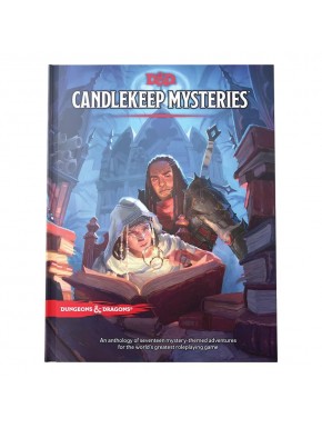 Portada del libro Candlekeep Mysteries de D&D en inglés