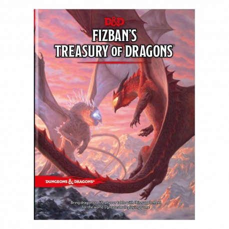 Couverture de Fizban's Treasury of Dragons Dungeons & Dragons